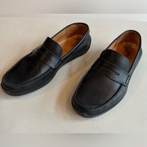 Samuel Hubbard Men’s 12 Free Spirit Driver Black Leather Slip On Loafer Comfort